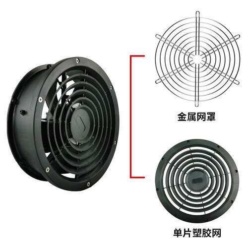 22cm圆机箱配柜轴流风机FL2电206H2AC220AVDNC222M*60M铜线大
