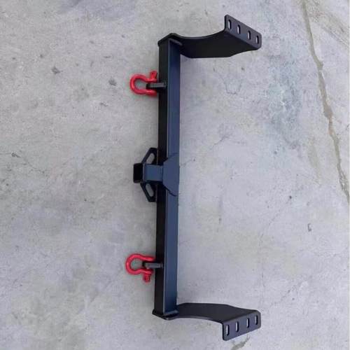 游HMA骑车侠汽车配件加厚加汽强拖车杠引改装方口后流氓牵钩拖钩