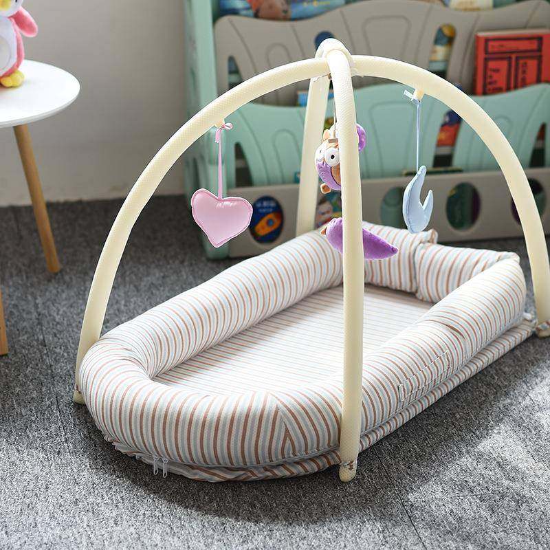 移便携DGI式床动床中床宝宝婴儿哄睡能床多功儿婴幼儿仿生床摇篮