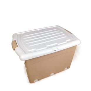 可上锁的收纳箱子带锁容塑料EPX特大号琪能上加锁大量学生锁储物