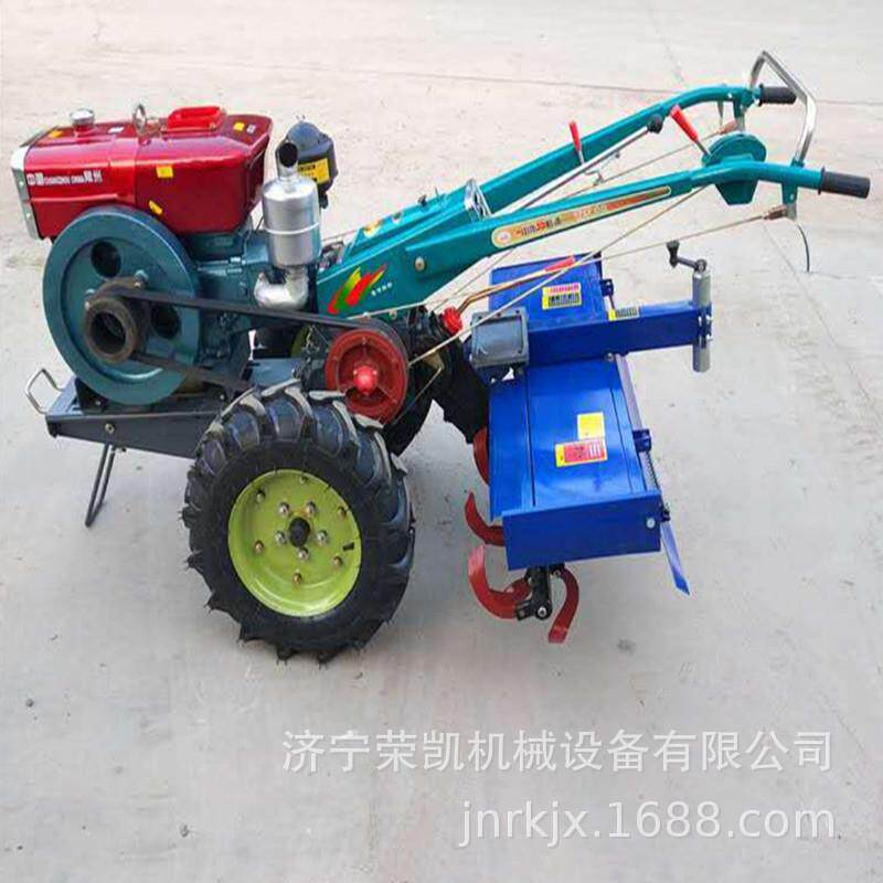 农用手扶座椅扶耕犁耘机圆盘地水田轮151手拖拉机垄播种起旋RLV耕