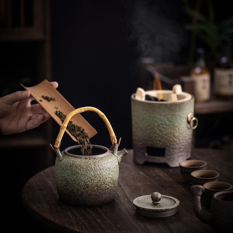 围外炉FQH00032煮茶户外煮茶炭炭火炉炉野外煮茶器户炉大号碳炉火