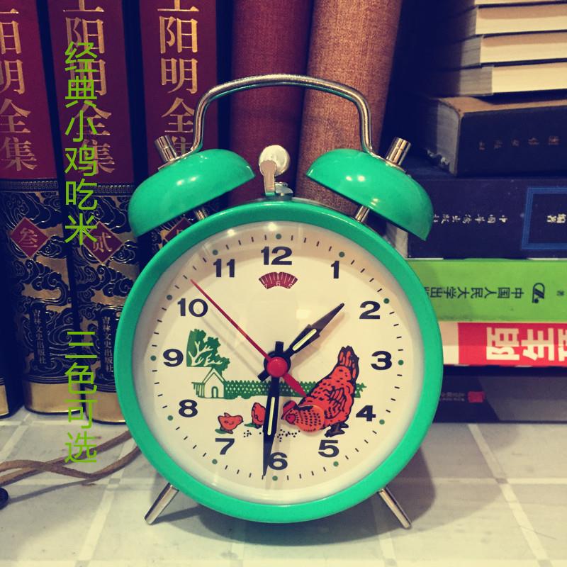 WZ7风小B鸡米经典复古怀旧卧F76S9TS8室大音学生家用量发条打铃机