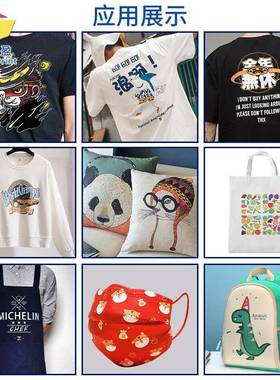 白墨烫画打印机工级业dtf数printer柯F1080S烫画机衣服高速式码印