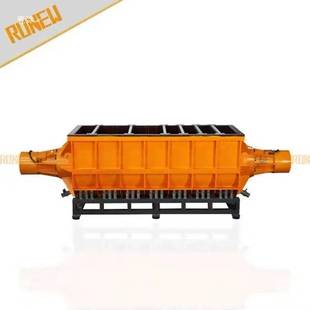 直槽式振动抛光机方型形大工件震动槽型长件倒角去毛刺卧式研磨机