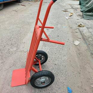 拖手拉车手推两车92973石灰搬运车大轮车斗小推车工地拉货车轮翻