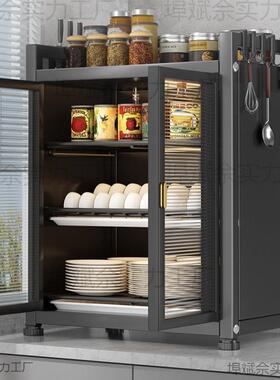 碗柜房置物架多层家用台筷面餐具尘收纳盒多功能防盘碗厨碟沥3WWa