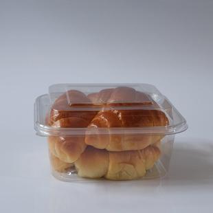 盒打包塑吸XVG盒子明 点心包装 烘焙托烘培包装 蛋挞透盒蛋盒糕盒装