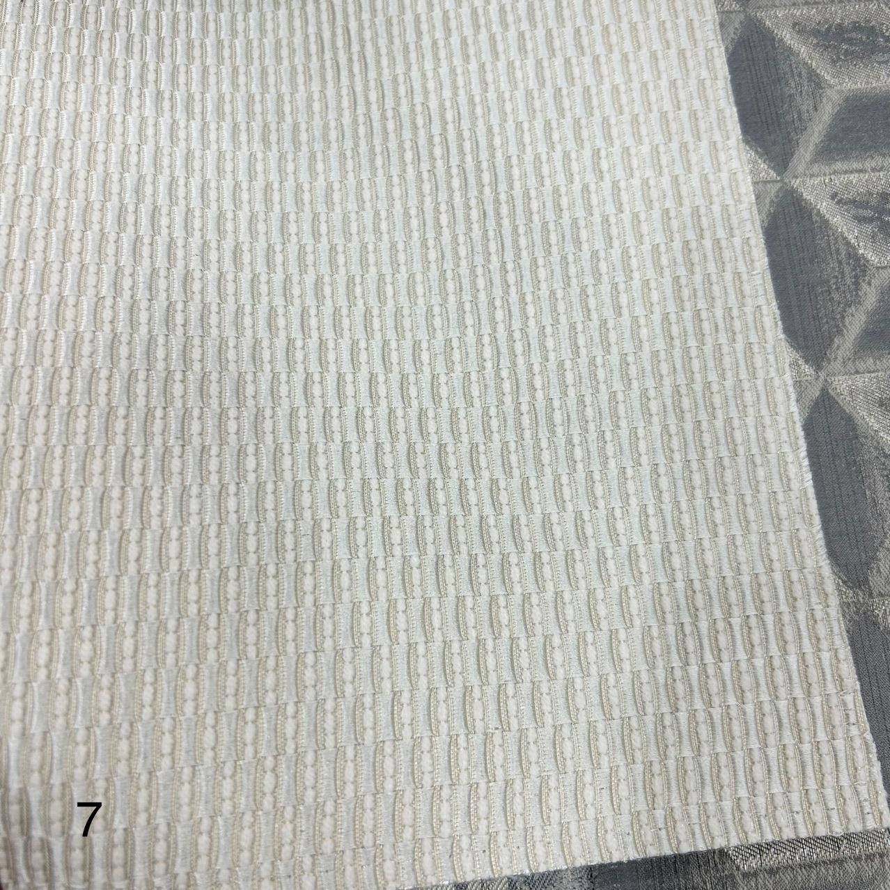 门幅28帘0m黑白肌理金c丝线色织m85772提花高精密现代简约小样板