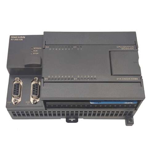 国产兼控pl224XP继CPU容224XP工板S7-200可编程控制器c带模拟量
