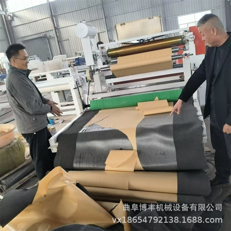 EVA泡棉魔术贴全自动背胶机