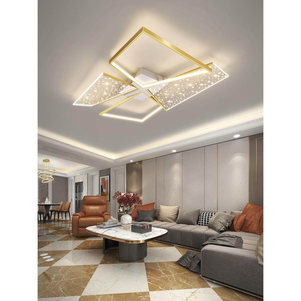 新漫9977款星空顶客厅吸顶灯轻奢浪主卧组室饰简约家灯用合全屋套,家装灯饰光源,客厅吸顶灯,淘宝优惠券,粉丝福利购,淘宝优惠卷