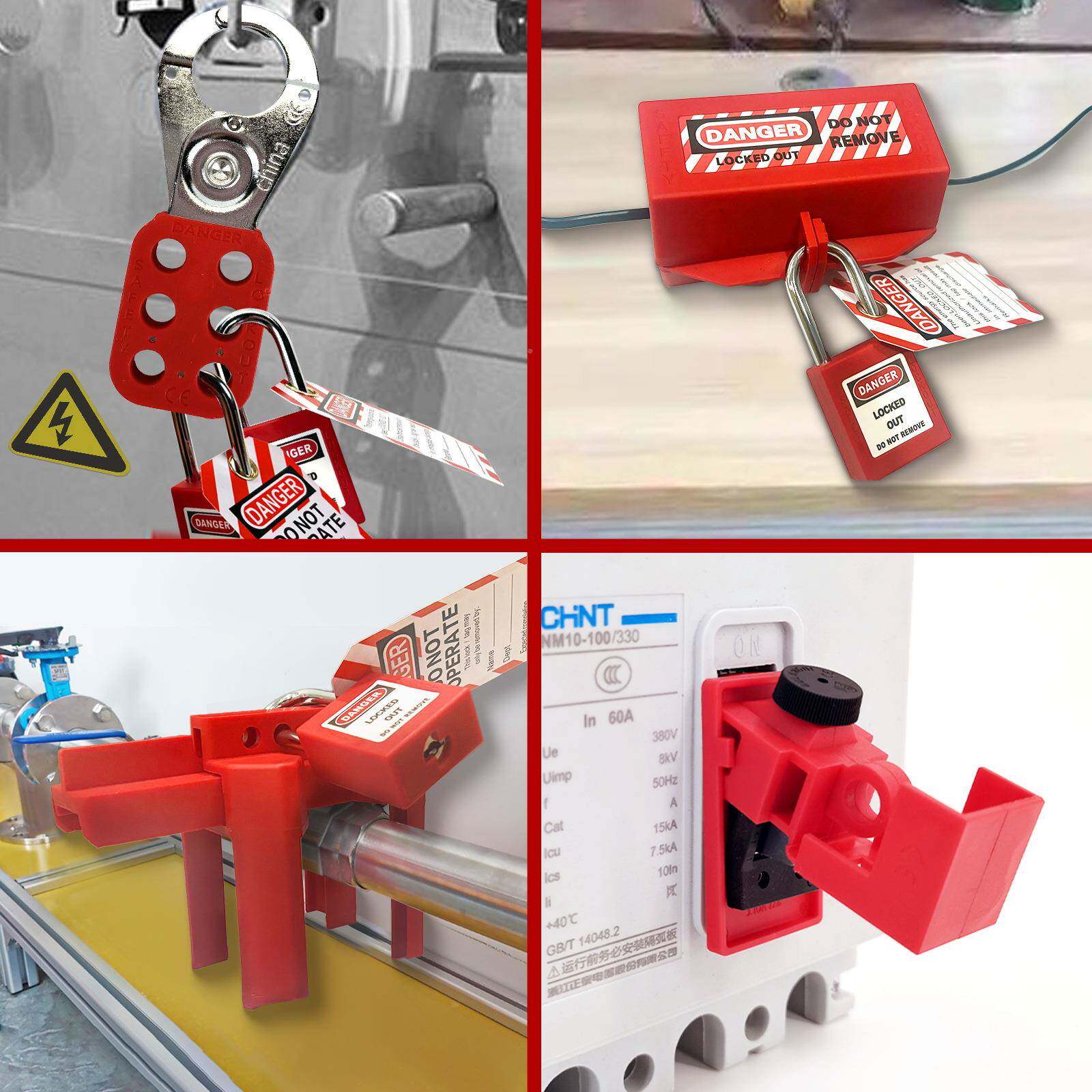 T35钧工业安全手锁具停工万检修套装包安全挂锁LOGO便携包工提具