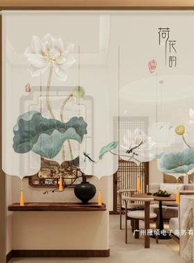 dszxzdfw厂家直销新式半透帘纱门幔窗中帘客厅茶室玄关屏风帘隔断