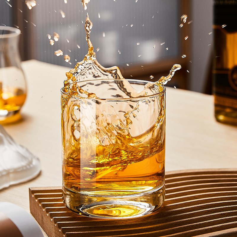 德国水晶玻璃杯威士忌酒杯装高档洋酒杯啤酒杯水杯茶杯