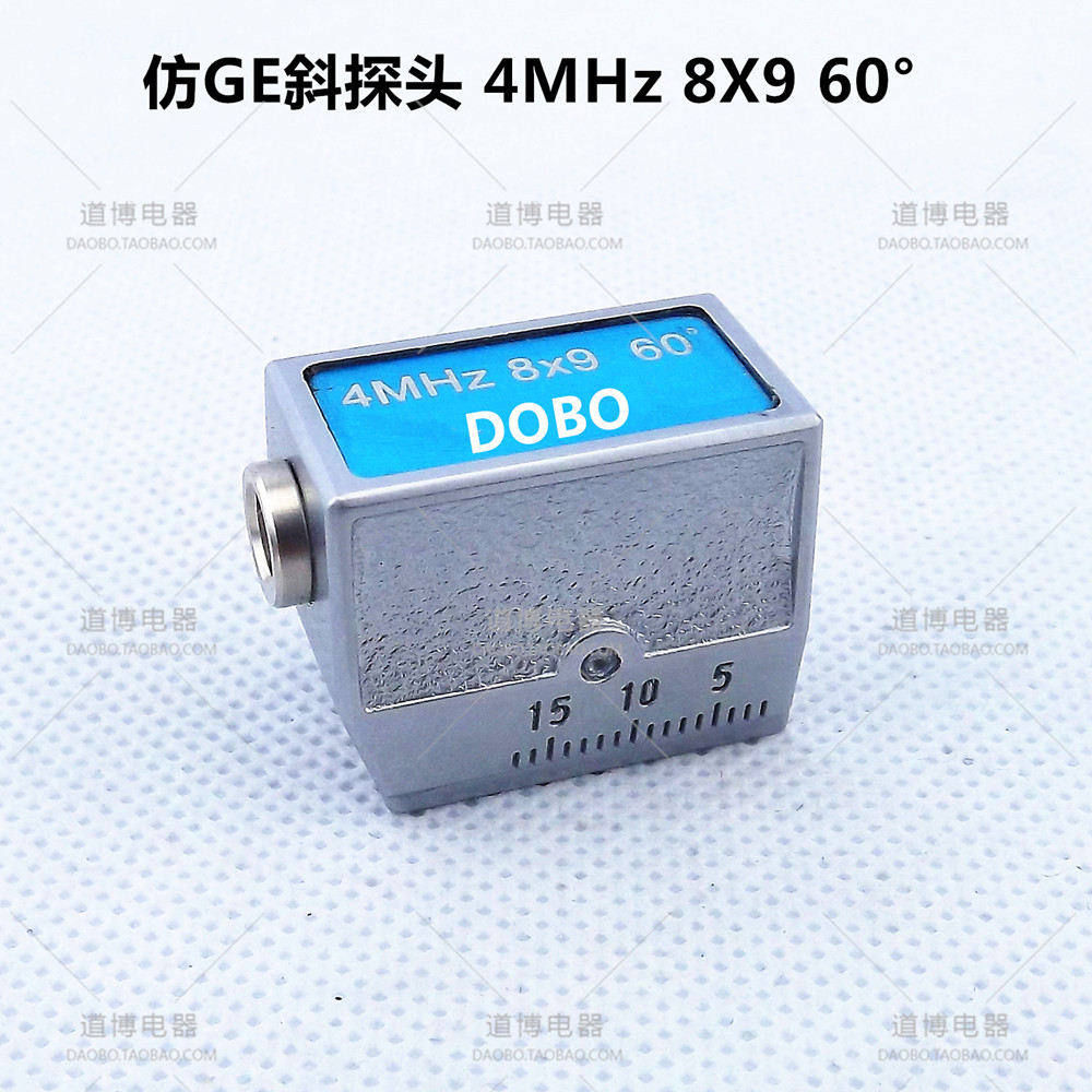 欧标超声波斜探头MHz8x9 0钢结构焊缝无损检测UT探伤仪探头