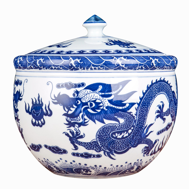 陶瓷面粉储存罐装米桶家用防虫防潮密封米缸油罐10斤食品杂粮容器