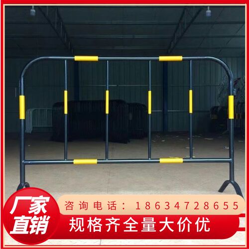 福建铁马护栏镀锌管施工围栏市政隔离路栏道路移动安全防护栏围挡