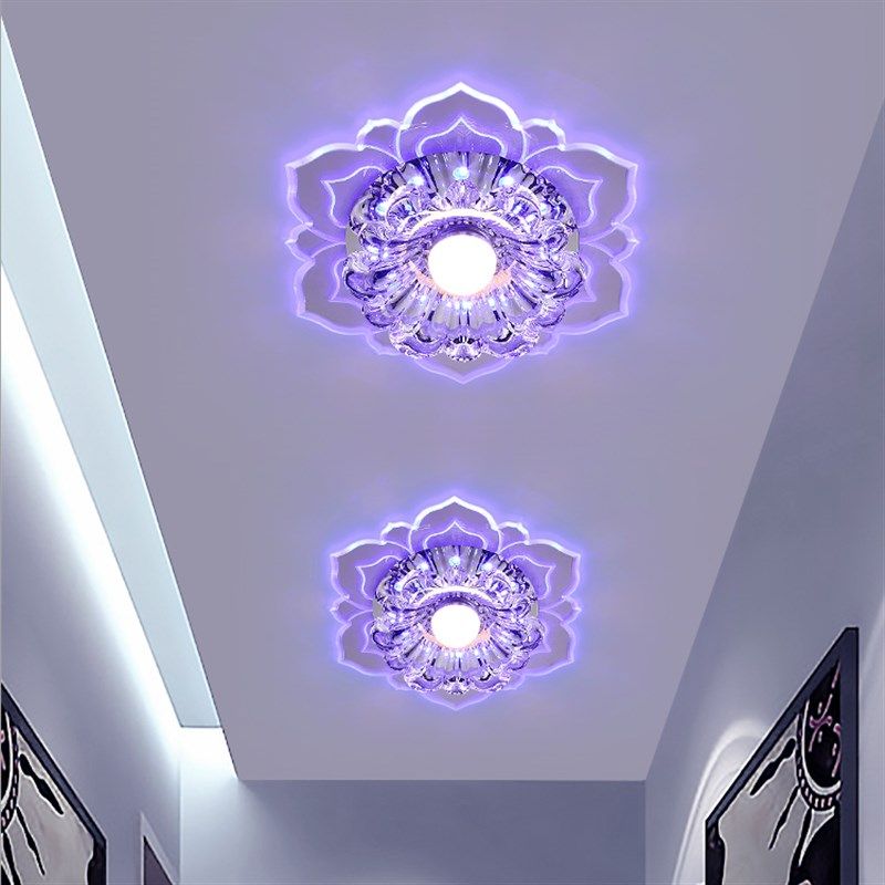 简约现代LED射灯过道走廊灯玄关灯创意门厅入户灯客厅筒灯造型灯