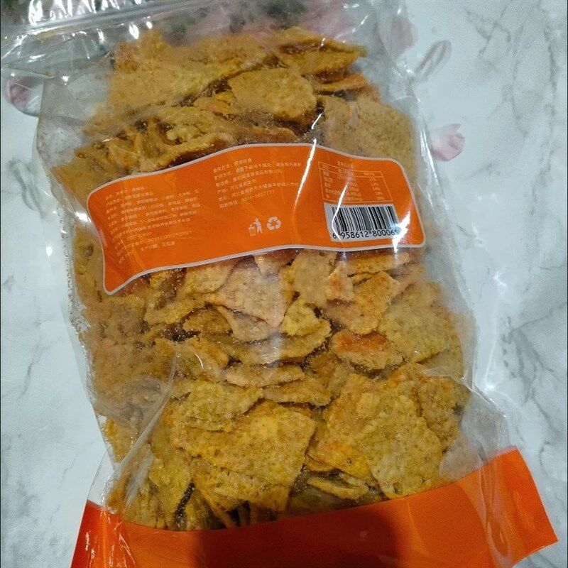 食谷坊苦荞片荞麦锅巴375克2袋酱香牛排味大袋牛肉味苦荞片大包
