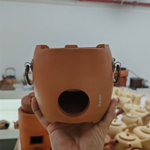 童文宋红泥小火炉室内炭火炉功夫煮茶炉子陶土炭炉副榜炉家用碳炉