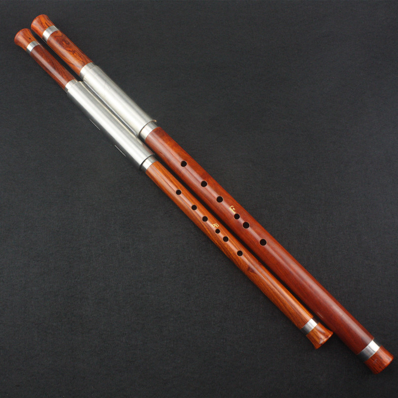 管巴乌云南桑洛红木黑檀木专业演奏宽音域F/降B调G/C调管巴乌