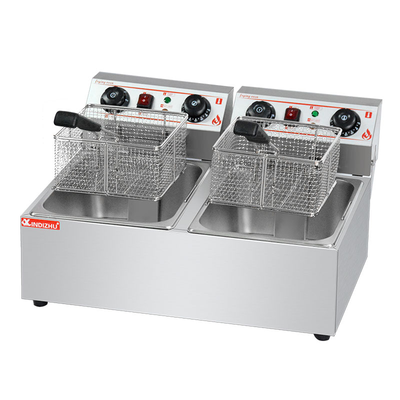 XINDIZHU电炸炉商用带定时油炸锅油炸机炸薯条电炸锅油炸机炸鸡排
