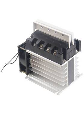 三相固态继电器直流控交流380V 40A SSR-3 032 3840Z DA散热器