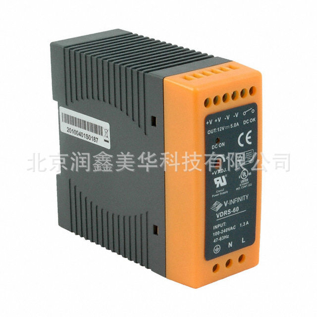 供CUI Inc各式原装进口电源内外部外接ACDC转换器VDRS-60-24