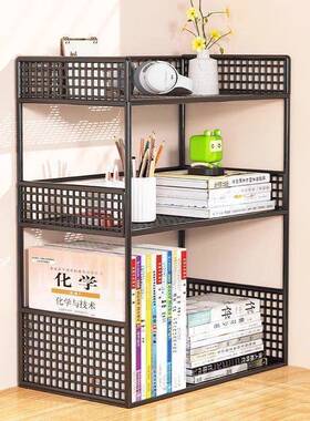 办公室桌下生物架学书架宿衣柜内置收pEcA7PBi纳桌面置物架多置层