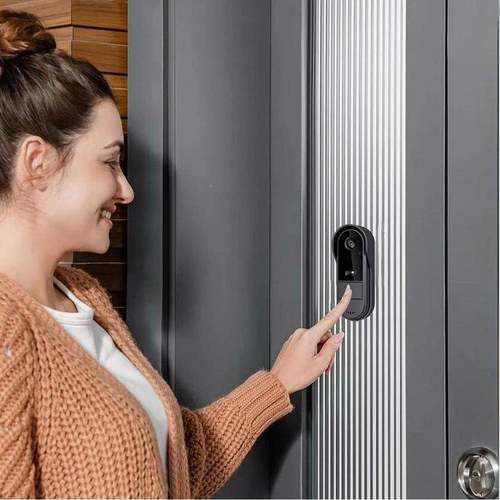 无线可视门讲铃4.3寸显示屏家M15C可监用智视能频控可视对门铃