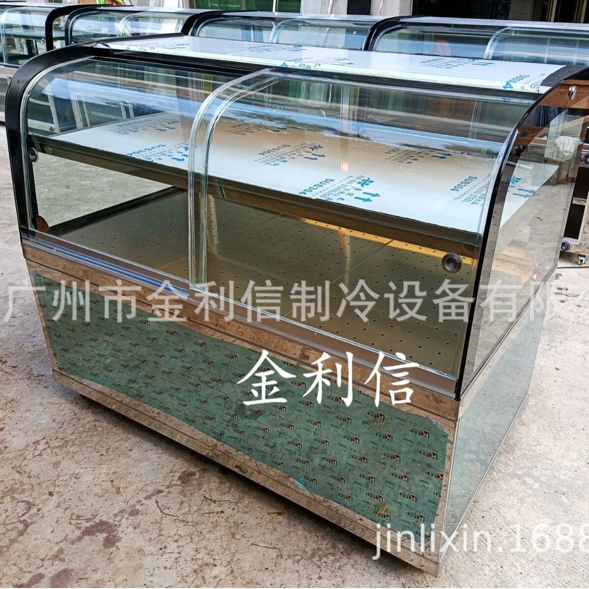 一米五长热款前开门烤红薯薯条保酥展示柜港式菠萝包电热热酥柜
