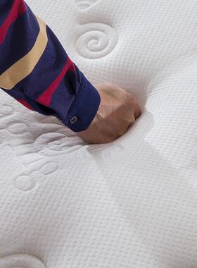 床垫席梦思厂家店舍针织面料海绵簧1.5米1.DAK酒8米乳胶护宿弹脊