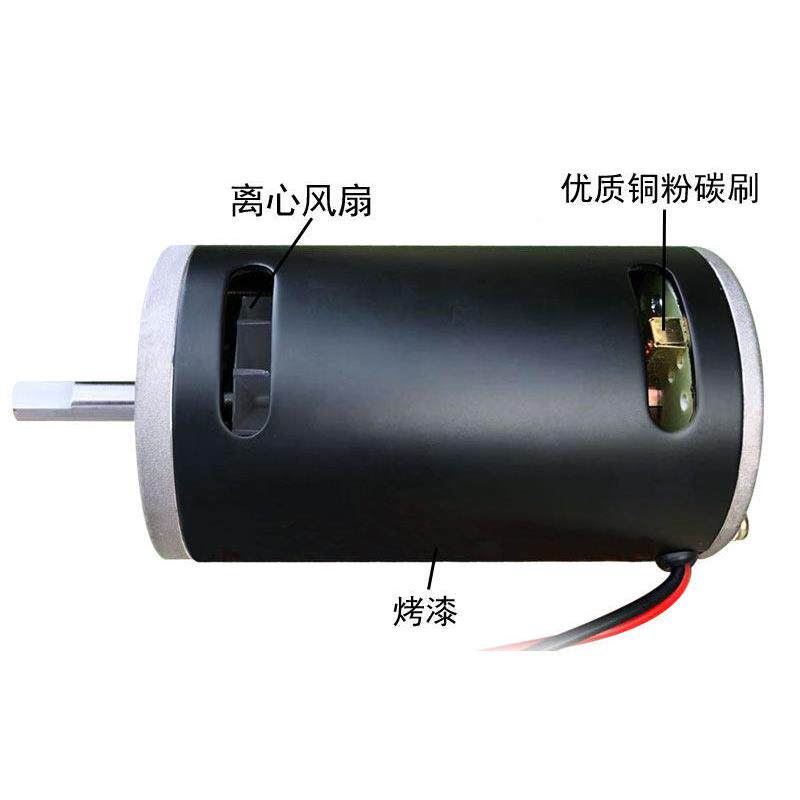 22马0V680W/400W刷7000转达碳双轴承直流马达砂带机内680瓦D置散