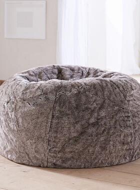 豆豆粒布14828艺豆沙现代简单人拉链沙约发椅懒人沙发发袋小户型