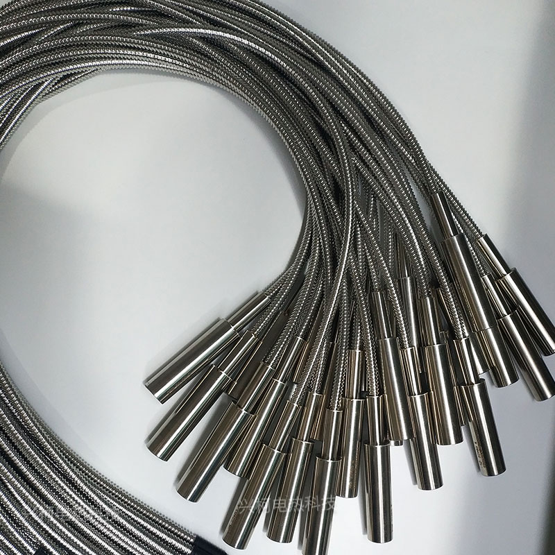 兴柯功率头不锈钢干烧模具电加热管3v发热棒