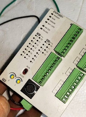 PLC型号 DVP28SV11T2成色如图所示实拍