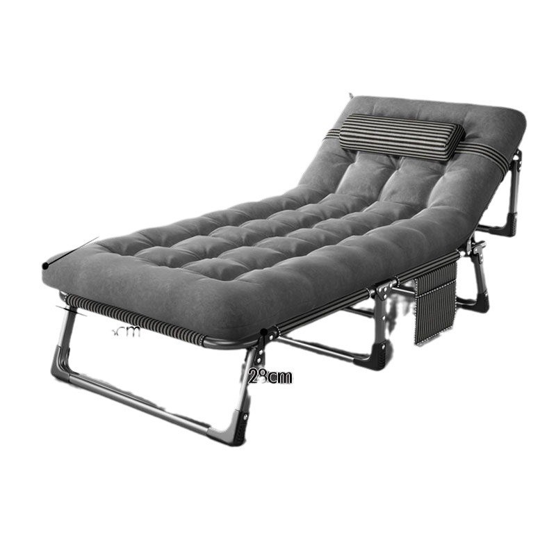 折叠床行军床单人便携式加固午休办公室午睡床陪护沙滩简易床