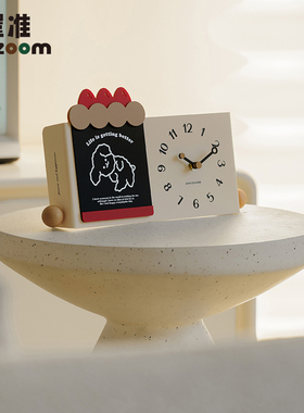WOZOOM屋准客厅高级感装饰摆件家居桌面饰品电视柜酒柜创意时钟