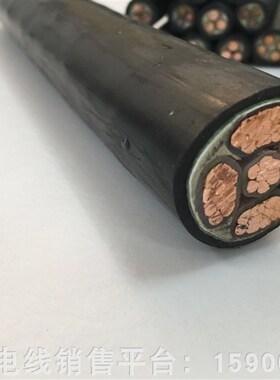 起帆电缆线 YJV/YJY5x10/16/25/35/50平方五芯硬电缆铜芯国标过测