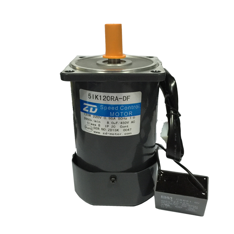 0W交流光轴调速电机/减速马达51K0R-DF/5IK90R-DF/中大马达
