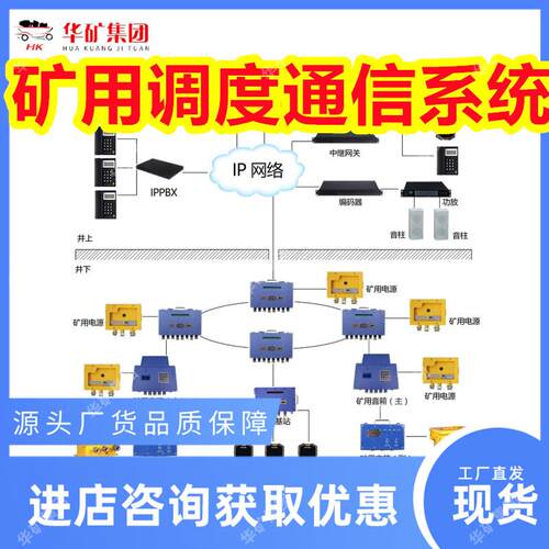 K系T124矿挥用调度信统 矿用通生KT124矿产调度指系统 全方位调度