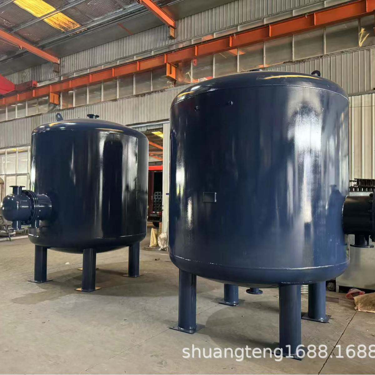 太阳能半容积式热交换器 加热器热交换器紫铜管U型管容积式换热器