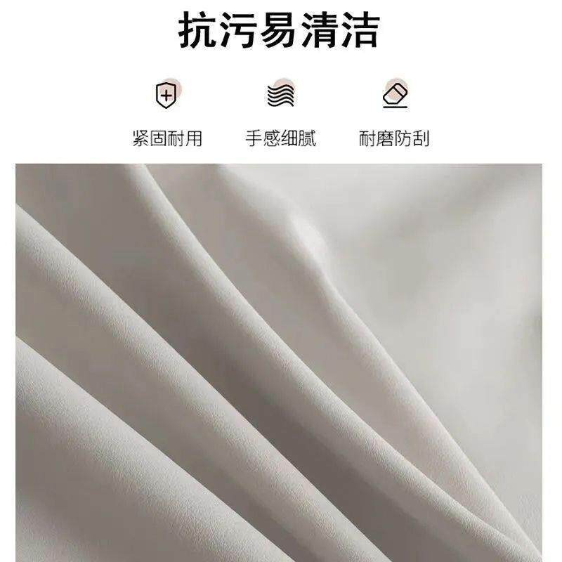 欧式轻皮艺床1.8米实木床奢简约.5米人软包高1端主卧JBM双床