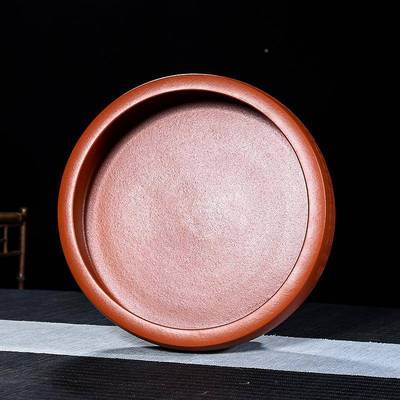 紫来紫砂摆件工9129清水艺品茶具配件清水心经泥直茶洗刻字销价91