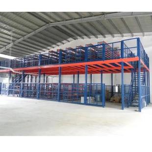 阁689楼货架台搭平建隔二钢层构库房仓储可拆卸仓库重型阁楼式 结