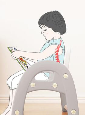 宝宝椅小板凳家用幼儿餐椅儿子童加饭厚塑料座椅婴儿吃背SMZ靠小凳子