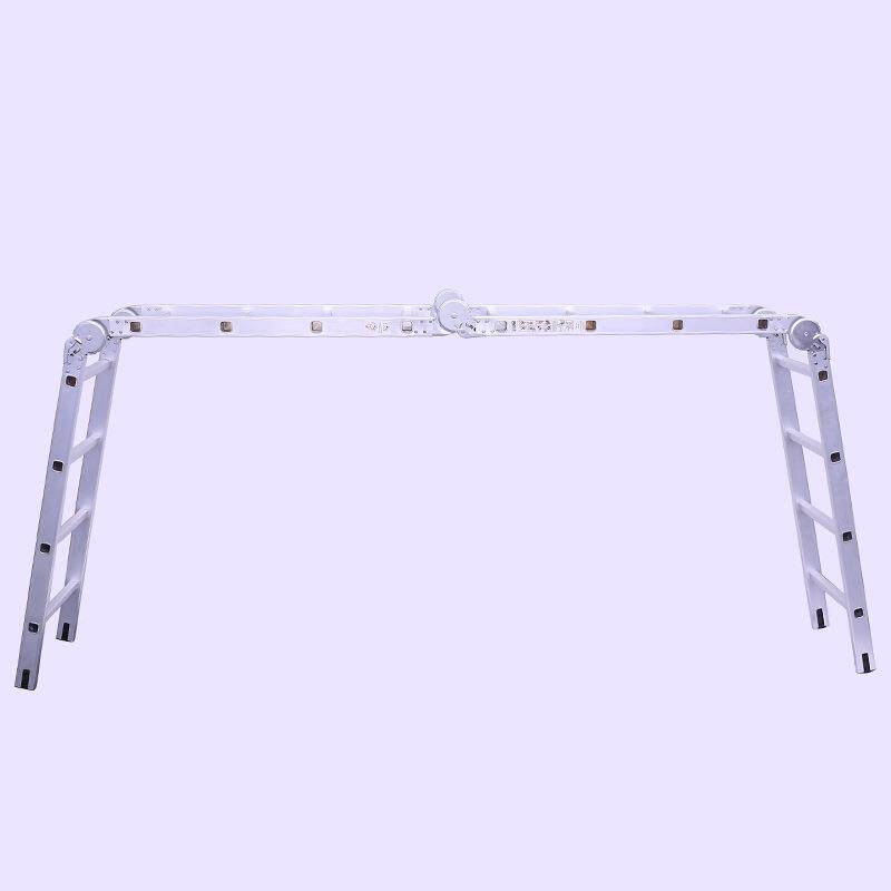 特upT404洛克大关节多功能铝合金双梯家用.7米竹4节梯伸缩梯侧厂