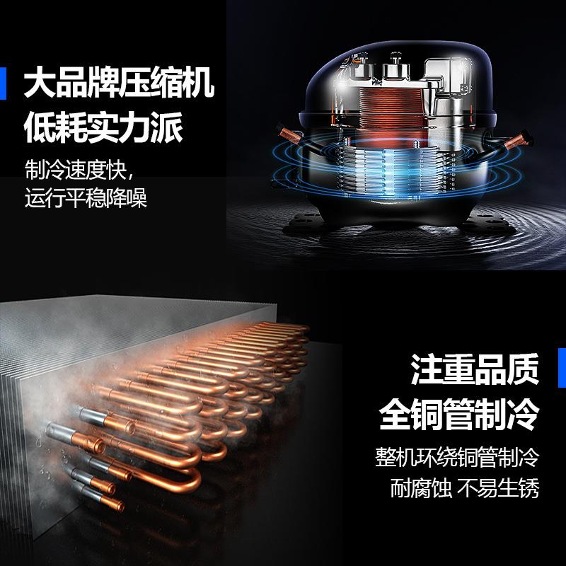 不锈钢披萨台点菜柜保鲜工作沙拉冷148藏料理柜小菜示柜台保鲜展