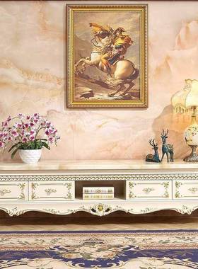 欧大式约理石电视QVE柜茶几组户合简小型客